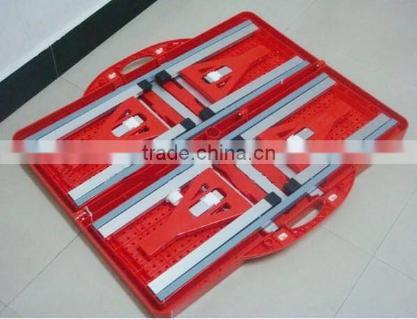 High quality plastic foldable table with chair convenient for outdoor activities