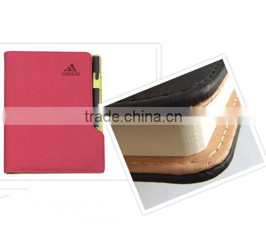 Top quality exercise note book , custom note pad book with pen