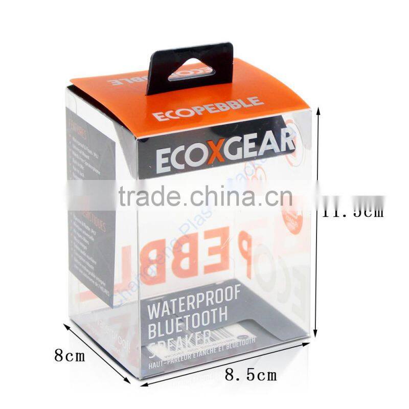 Custom small clear plastic box for parts packaging