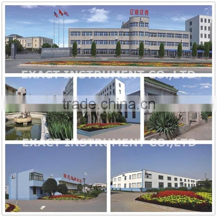 All Stainless Steel Rear Mount Pressure Gauge With Front Flange