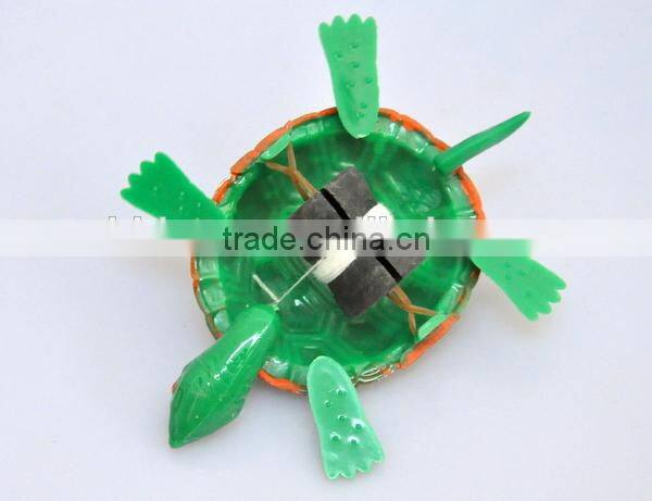 4 inch Wholesale Educational Green Cute Pull Thread Turtle Ship Toy