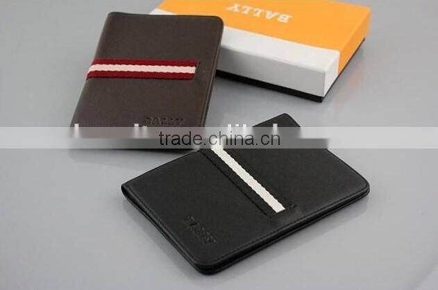 top quality business genuine leather passport holder