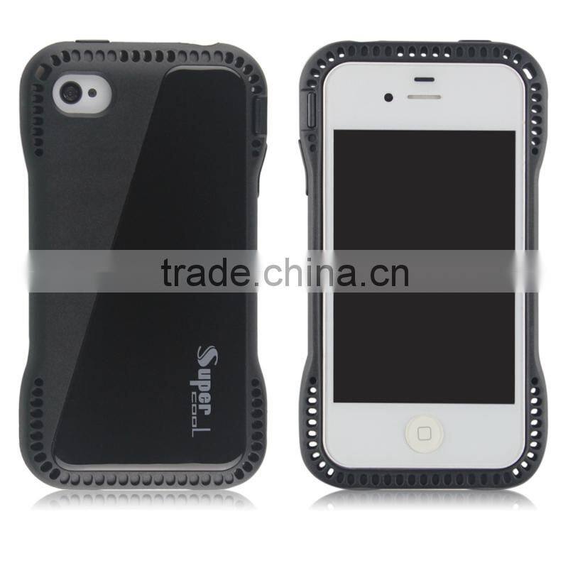 Brandnew sublimation defender cool case for iPhone 4 4S mobile bag