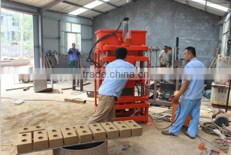 WANTE MACHINERY WT1-10 portable brick making machine