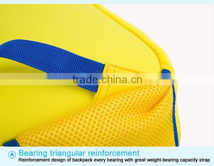 NOHOO Butterfly Waterproof Kids Bags Neoprene fashionable school bags Cartoon Animals School Bags