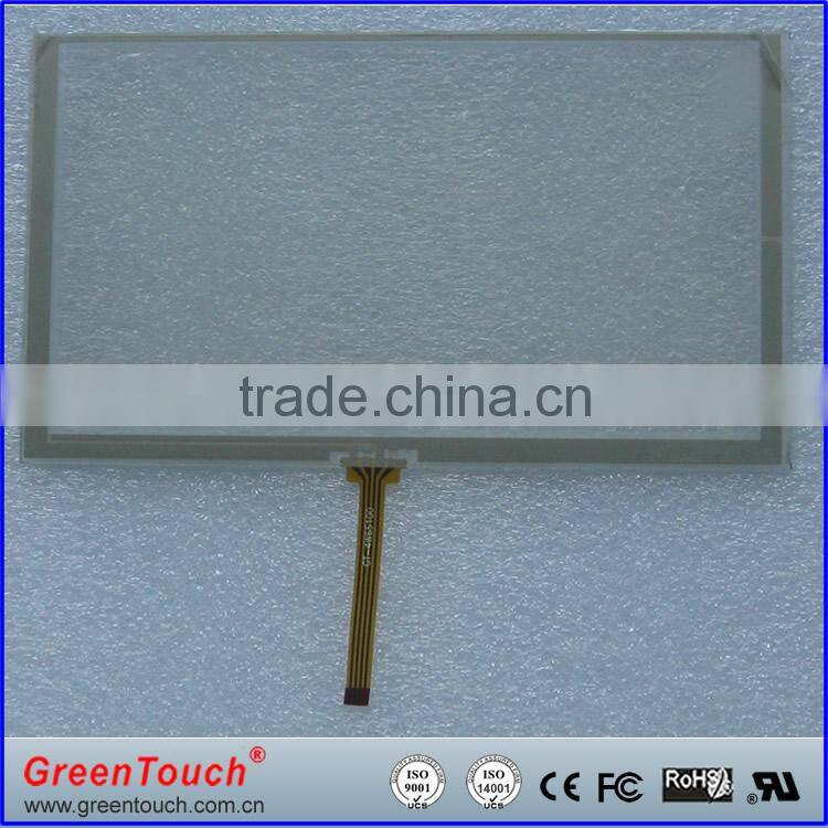 lowest price for 4/5wire15.6"resistive touch panel ,glass touch screen monitor