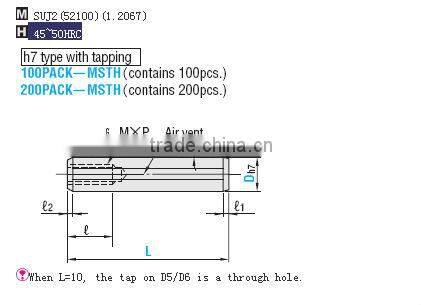 1.4305 stainless steel dowel pins