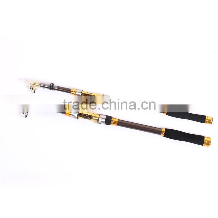 Fishing Tackle 100% Carbon Casting 2.1M-3.6MTelescopic Fishing Rod