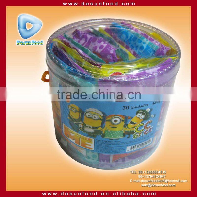 Despicable Me mix fruit cc stick with puzzle toy
