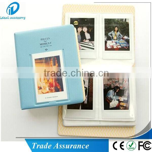 64 Pockets Photo Album for Fujifilm Instax Mini 3 inch film for Mini8 7s 25 50s 90 Polaroid camera film album