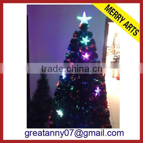 China supplier custom made pre decorated live christmas tree wholesale christmas decoration tree