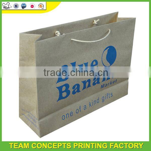 Factory wholesale paper shopping bag brand name
