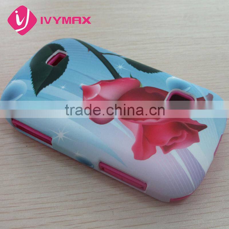 colorful design combo case for samsung s5670