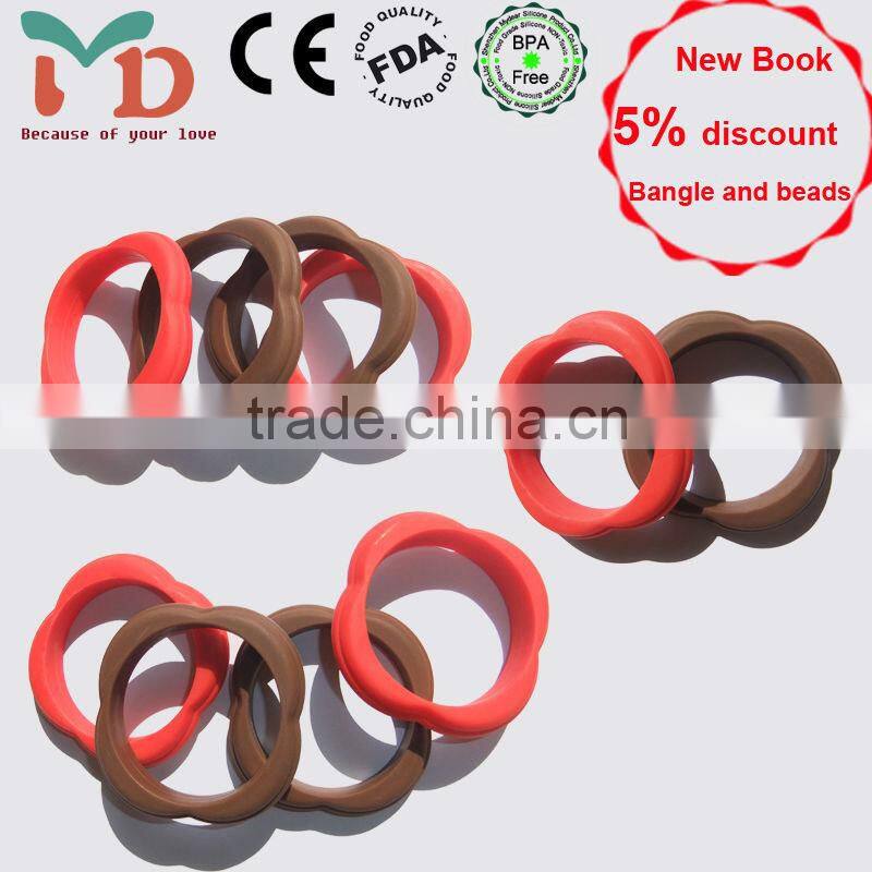 Silicone Beads For Jewelry/2014 Custom BPA Free Silicone Teething Jewelry Making/Silicone Teething Beads For Jewelry