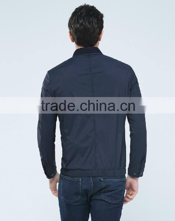 wholesale ment latest design waterproof zipped softshell jacket