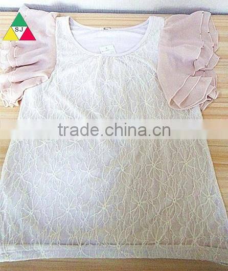 The new 2016 design promotion the new short-sleeved summer snow spins unlined upper garment