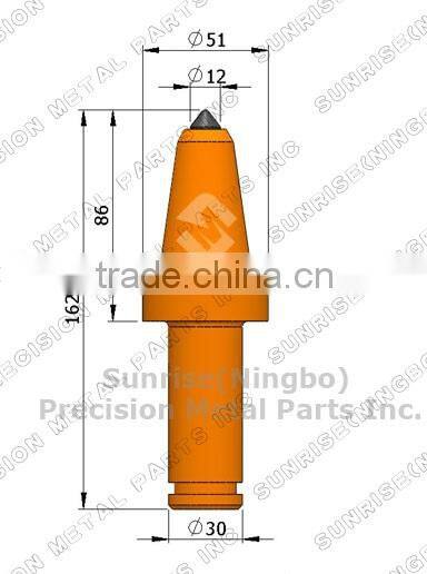 U85HD kennametal mining tools coal cutter coal mining picks