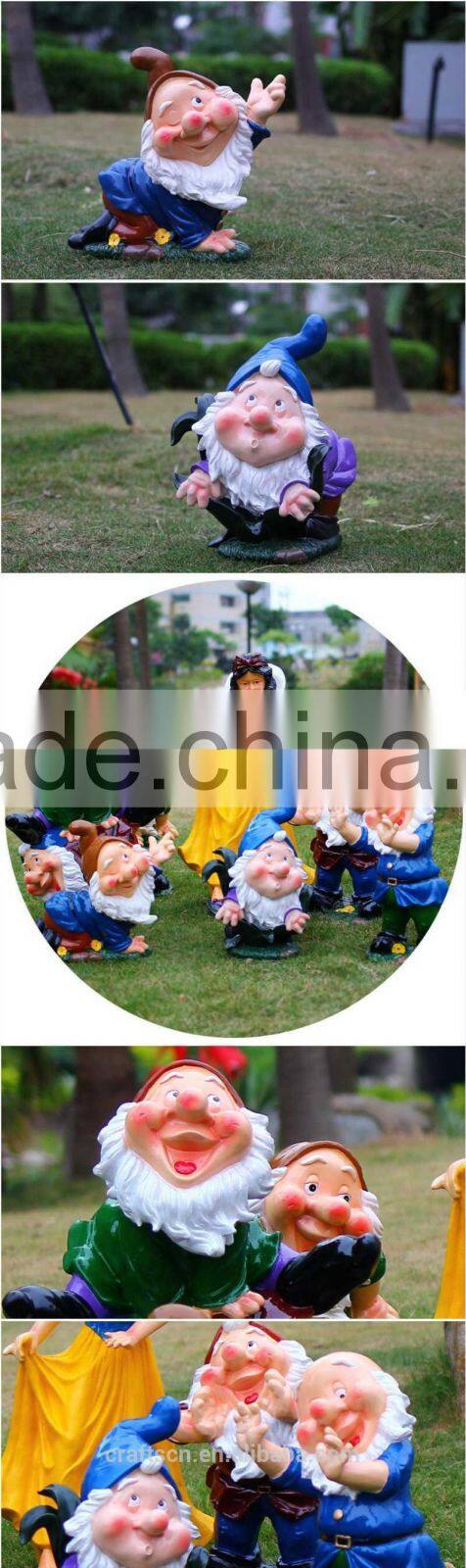 Statues of snow white and the seven dwarfs