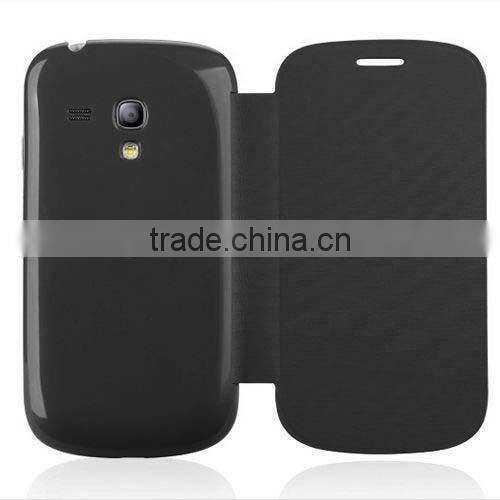 PU leather waterproof case for samsung galaxy s3 mini i8190