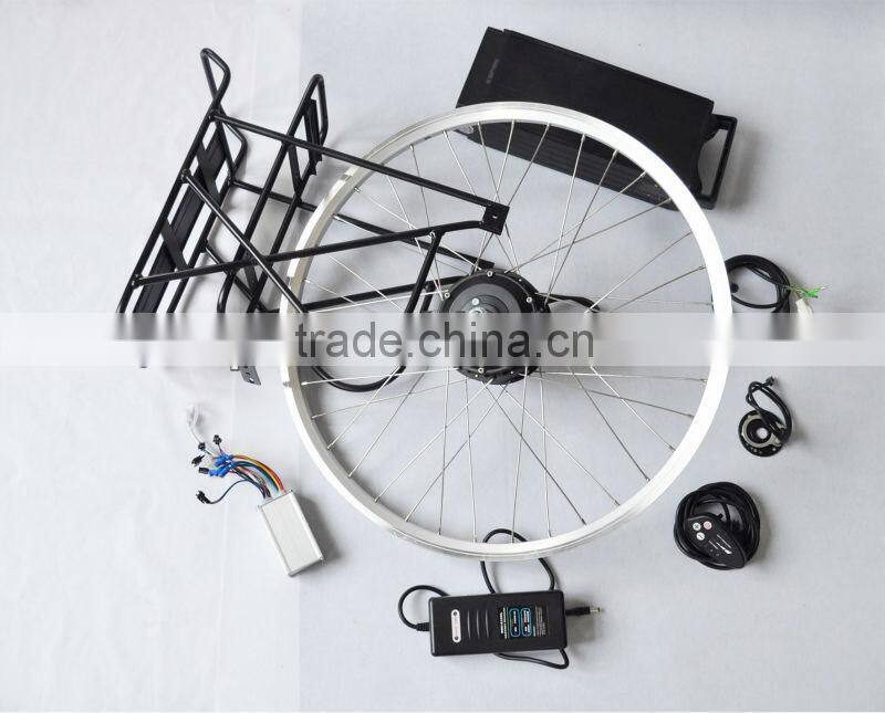 front brushless hub motor electric bike kit