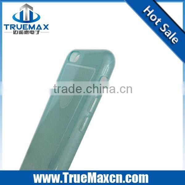 for iphone 6 hybrid color glitter gel case