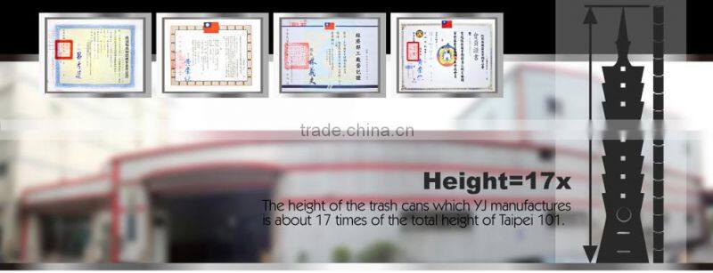 Hospital Large Round Stainless Steel Paint Public Waste Bin