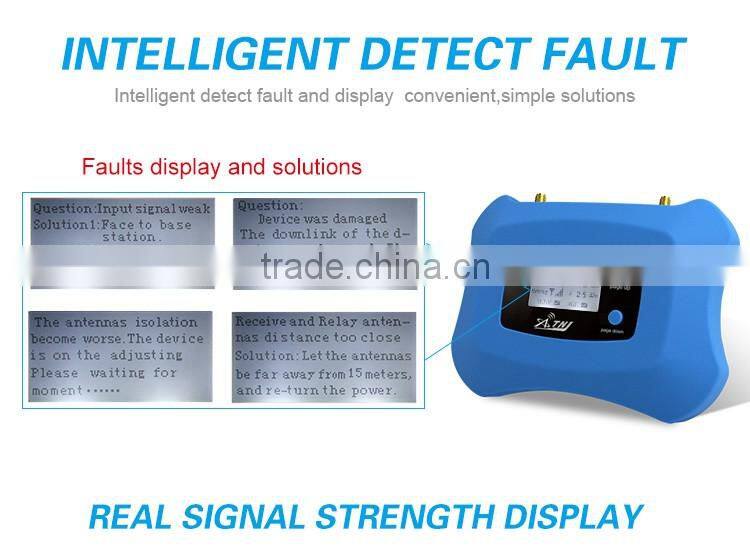 2016 ATNJ 900/2100mhz mobile phone cable 2g 3g signal amplifier with LCD