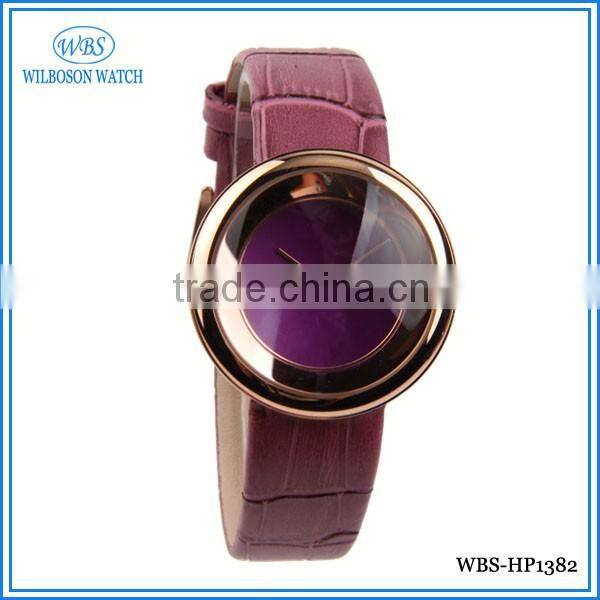 Fashion quartz watch with sr626sw battery for lady