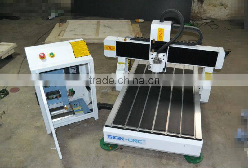 small desktop wood 3d cnc router 6090 , mini aluminum engraving machine
