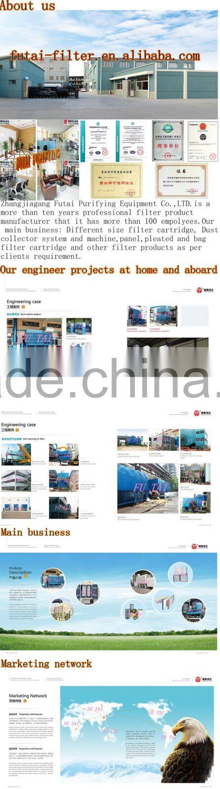 FTF-4X-72 Big Flow Industrial Cyclone Dust Collector