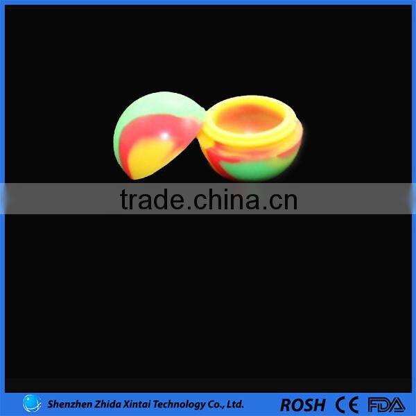 Eco-Friendly Reusable 7ml Silicone Wax Container