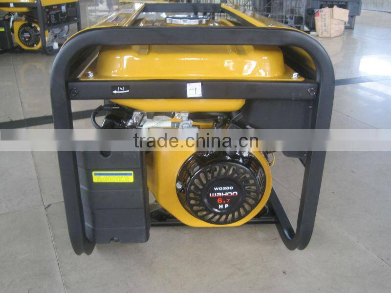 WH3500 Hot selling Super Silient CE&GS approval 2500 watt AC Single Phase Output Type gasoline generator