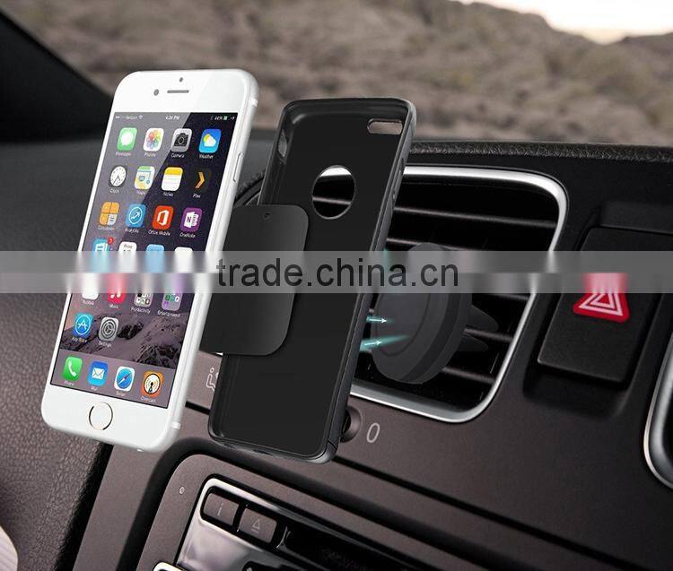 Magne Car Mini Air Vent Outlet For iPhone 6 4.7, 6 plus, 5s, 5c
