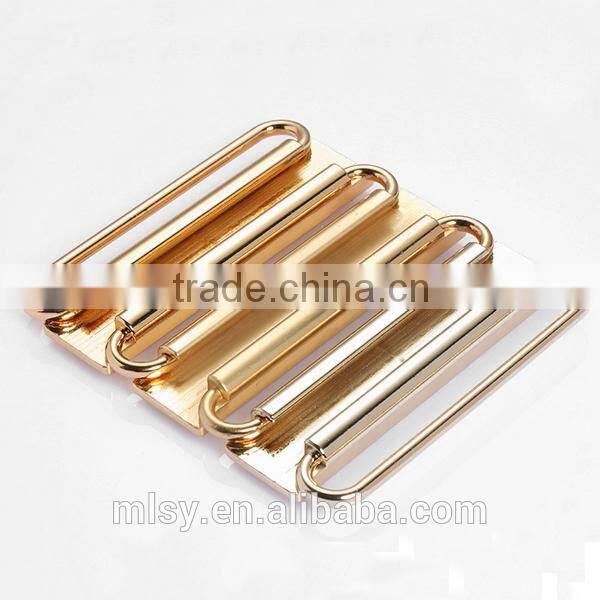 Ladies automatic auto lock belt buckle with rhinestone Brightness G1-80002