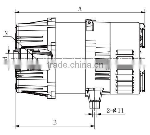 Senci SC270-130 CE certificate high quality AC 10kw,12kw 60HZ/50HZ 230V/380v alternator