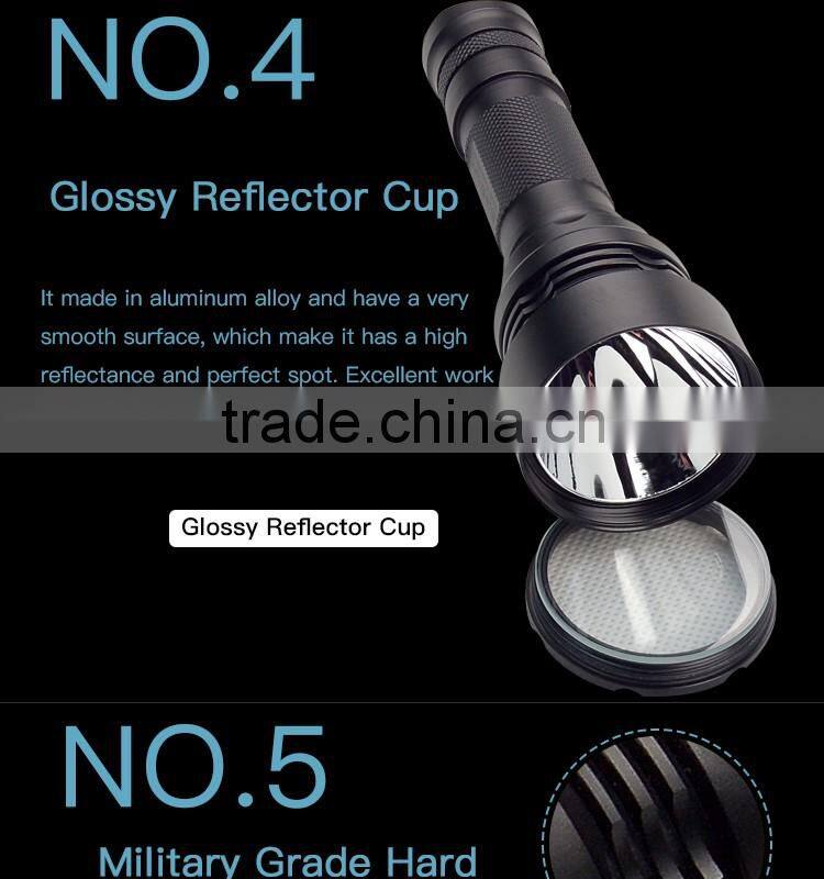 Nico Nature long-life lighting XML U2 800lm IPX8 Flashlights torch light manufacturers