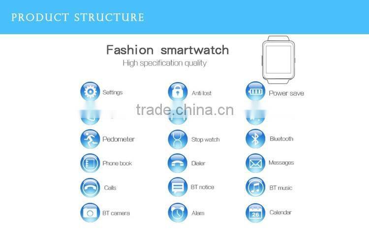 Promotional Gift U8 Smart Watch for Smart Phone Smartwatch 2016