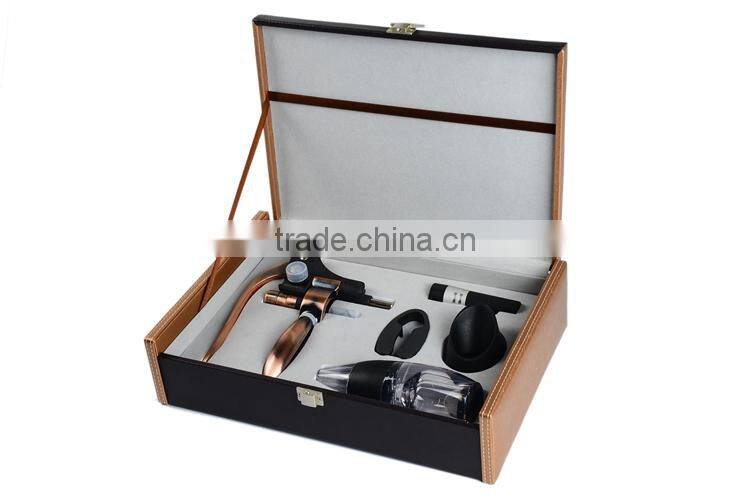 Hot Quality Durable Quick Pulling Custom Logo Metal Wine Bottle Opener With Epoxy