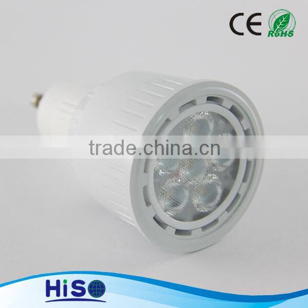 6w GU10 Led Spot Light with Large Fresnel Lens
