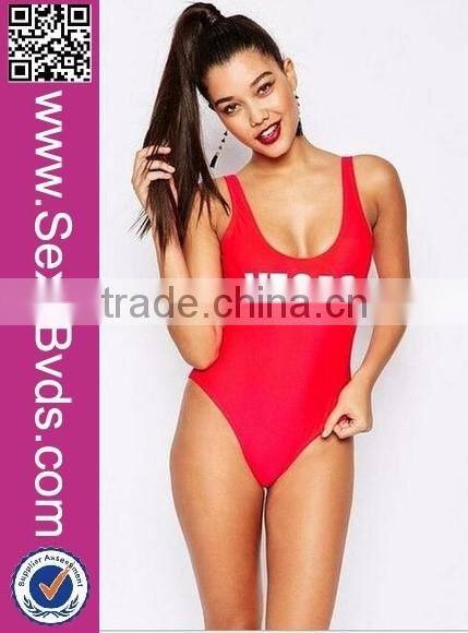 One Pice Brazilian Letters Bikini Manufacturer For Mature Women