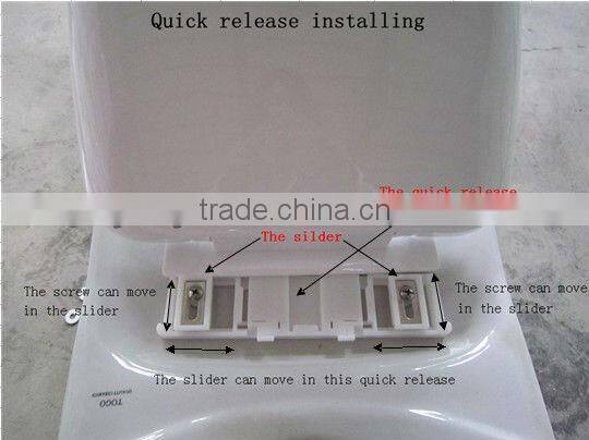 1041 PP 19 inch toilet seat cover hinge