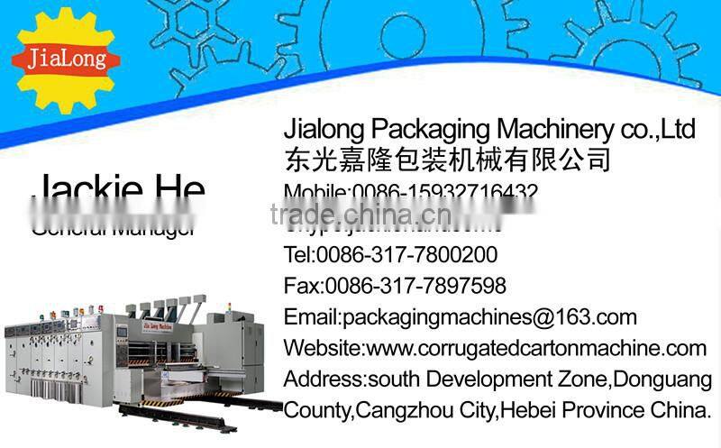 corrugated paperboard automatic partition slotter machine/ control speed