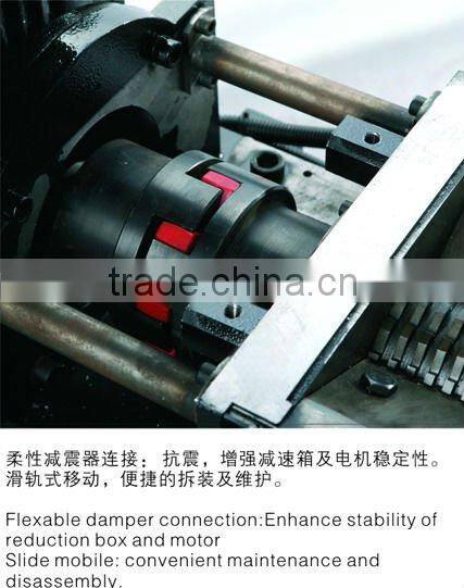 Slow speed Plastic on-line recycling granulator machinery