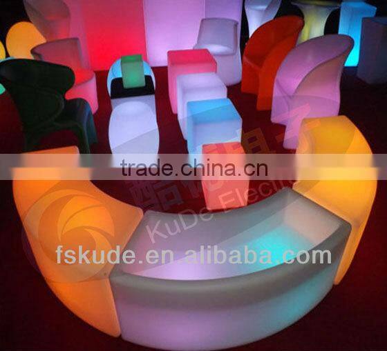 LED Lamp Luminous Bar Ice Bucket, plastic ice bucket