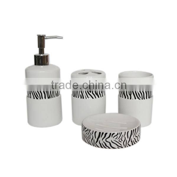 Ceramic bathroom set bathroom accessory set