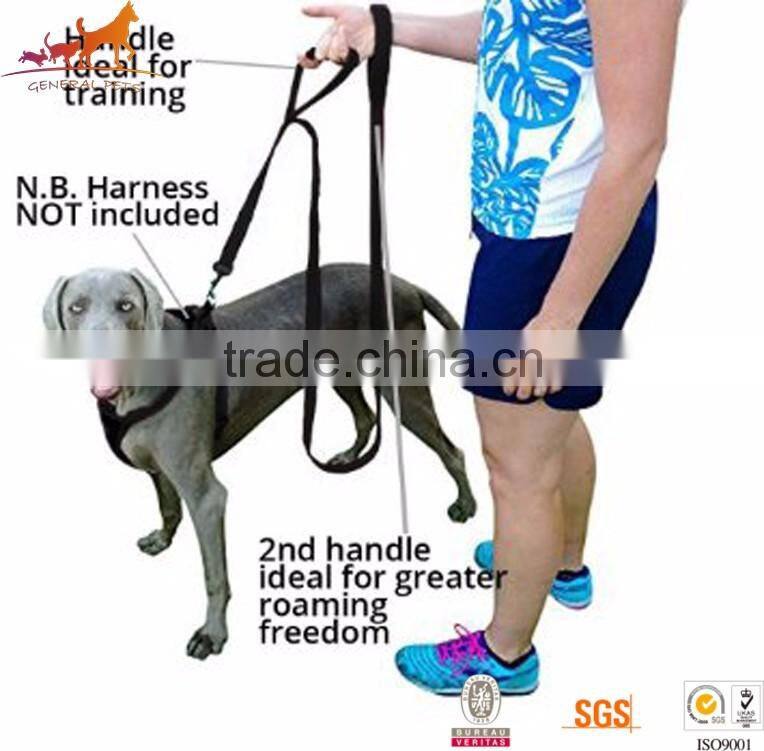 Wholesale Double Handle Nylon Dog Leash Material Pet Supplies for Dogs