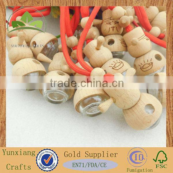 wood car air freshner hanging