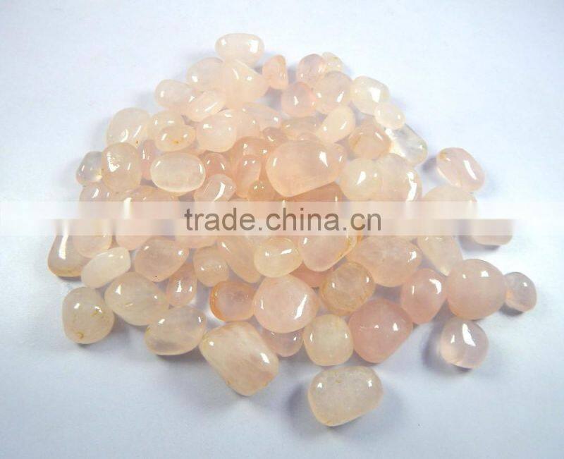 Natural Pink rose Quartz, tumble, Nuggets, rose quartz polished rough