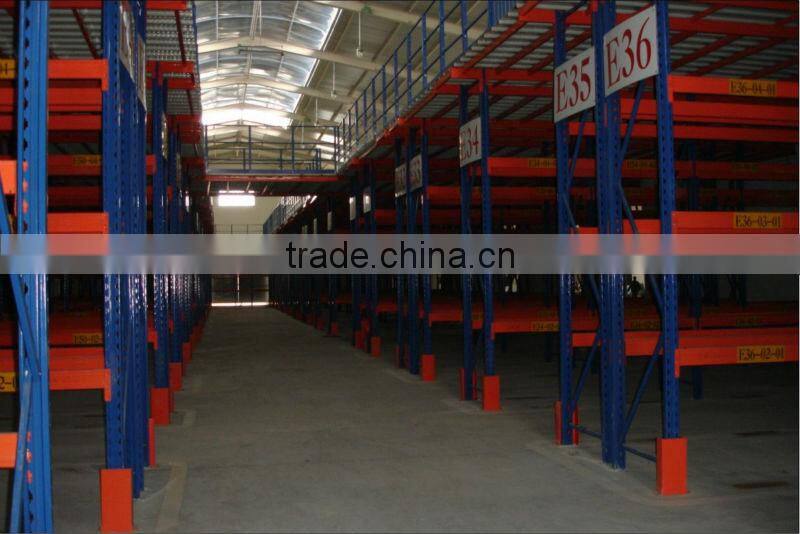 Prefabricated Warehouse Steel Mezzanine Floor Storage System