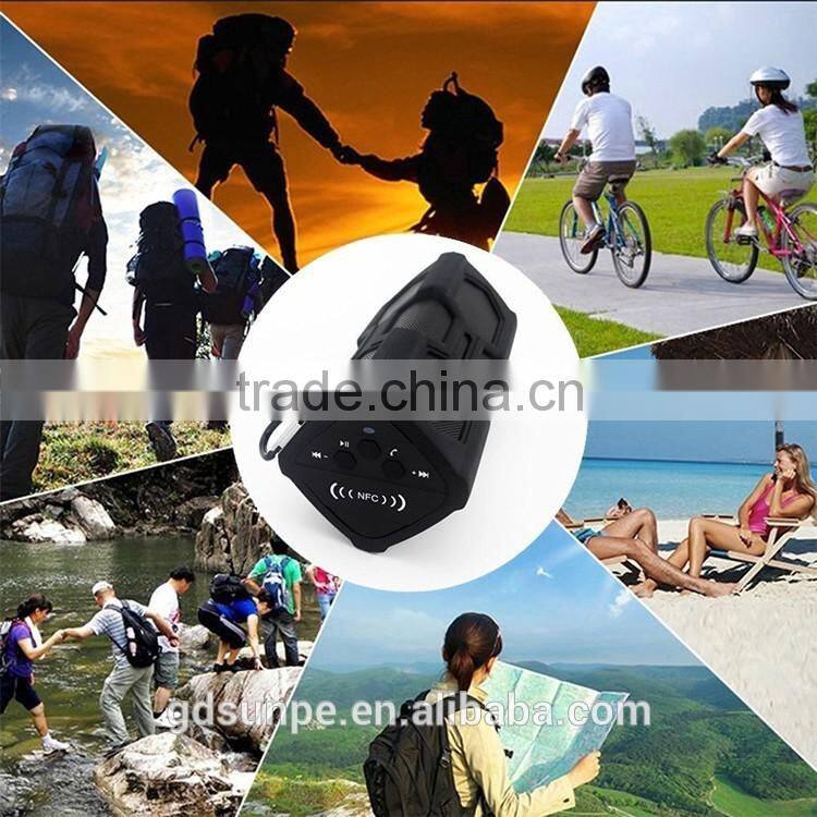 Unique Gift Ideas Rechargeable Battery NFC Waterproof Power Bank Bluetooth Speaker For Cell Phones Smartphones